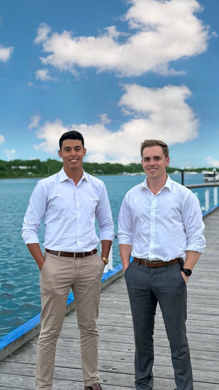 Al Orellana and Nick Adams