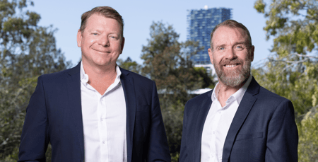 Alex McCormack and Ben Latimer