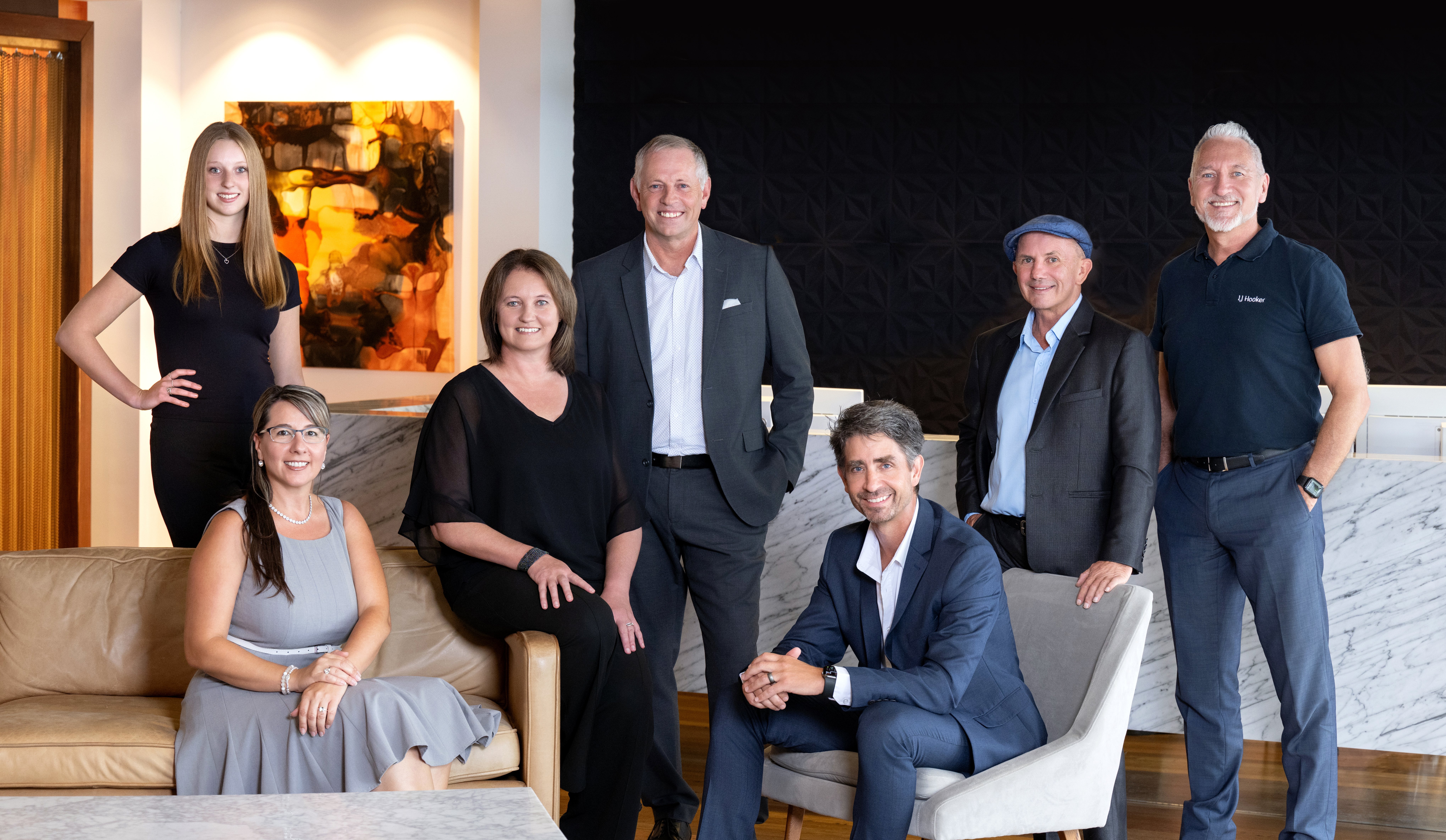 LJ Hooker Mudgeeraba team