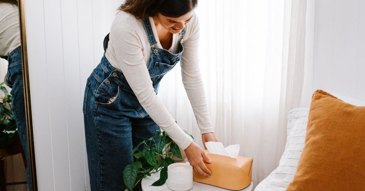 Blog Template_Making a Leather Tissue Box Cover With GV