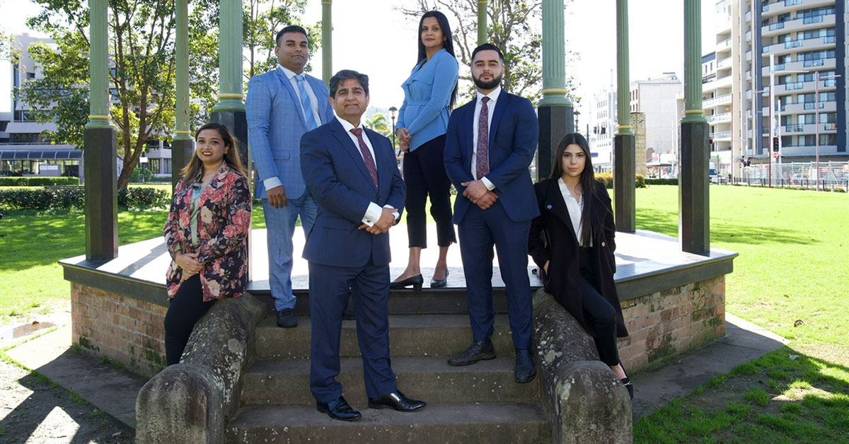 The LJ Hooker Parramatta team